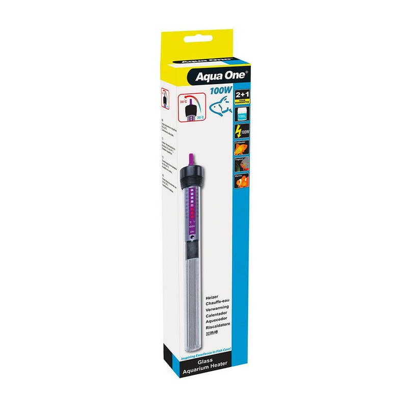 Aqua One Glass Heater 100w