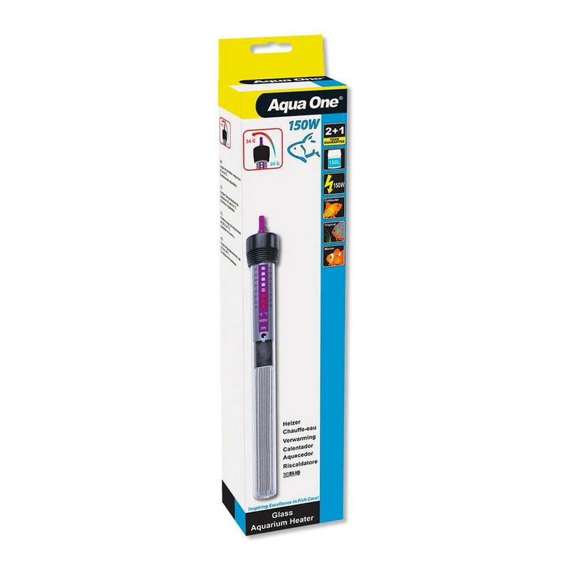 Aqua One Glass Heater 150w