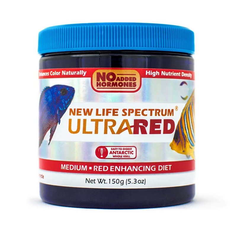 New Life Spectrum UltraRED Pellets Fish Food 5.3oz Medium