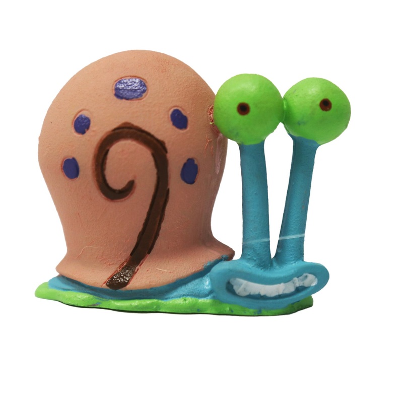 Betta Foamy Robs Pet Snail Aquarium Ornament
