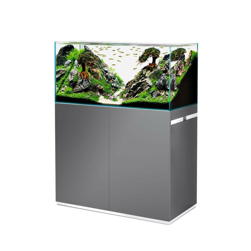 Oase ScaperLine 100 Grey Optiwhite Aquarium and Cabinet