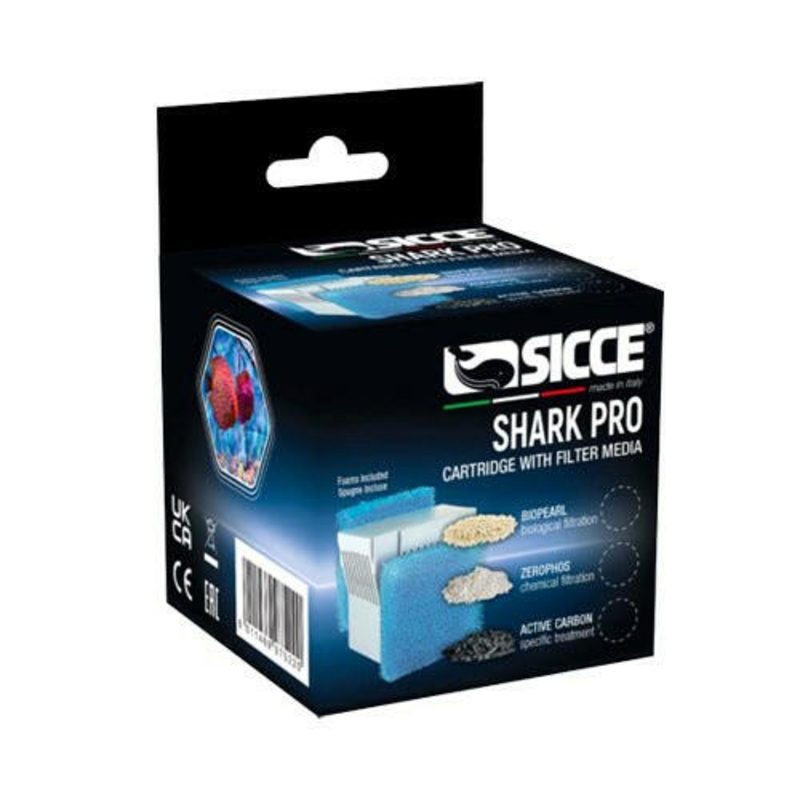 Sicce SHARK PRO Hyperbio Pearl Cartridge with Sponge 20ppi