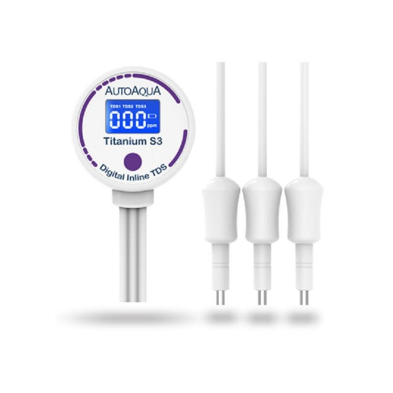 Auto Aqua Titanium S3 Triple Digital TDS Meter