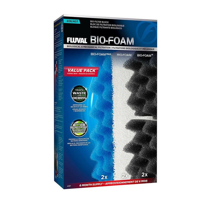 Fluval 406/407 Bio-Foam Value Pack