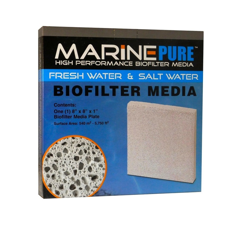 Marine Pure Biological Media - Plate (8 x 8 x 1 Inches)