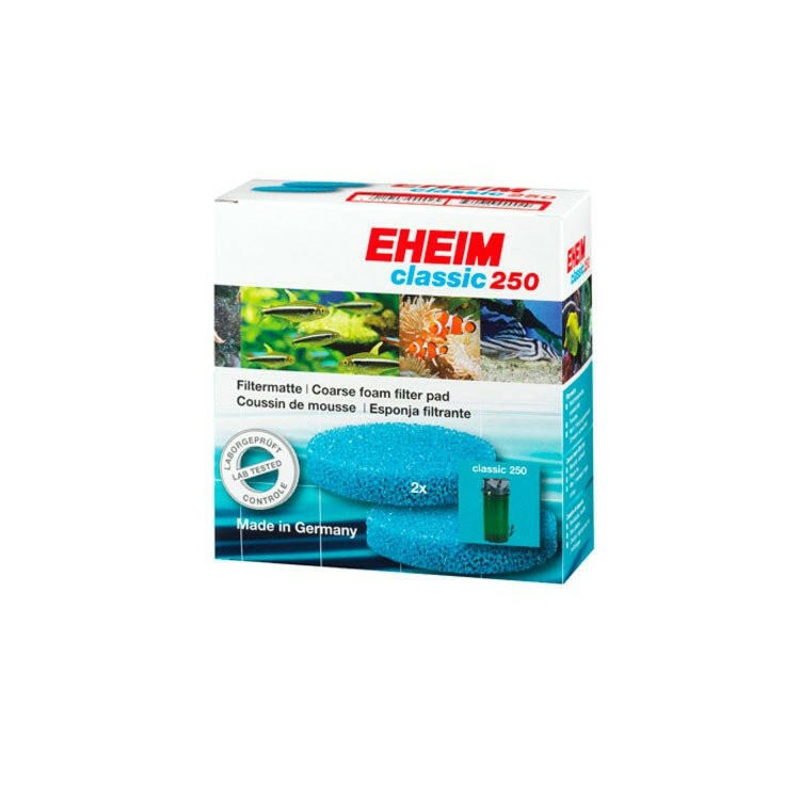 Eheim Classic 250 Coarse Filter Pad (Blue) (x2)