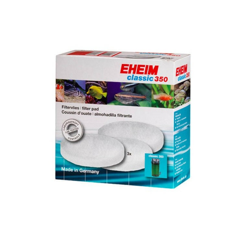 Eheim Classic 350 Fine Filter Pad (white) (x3)