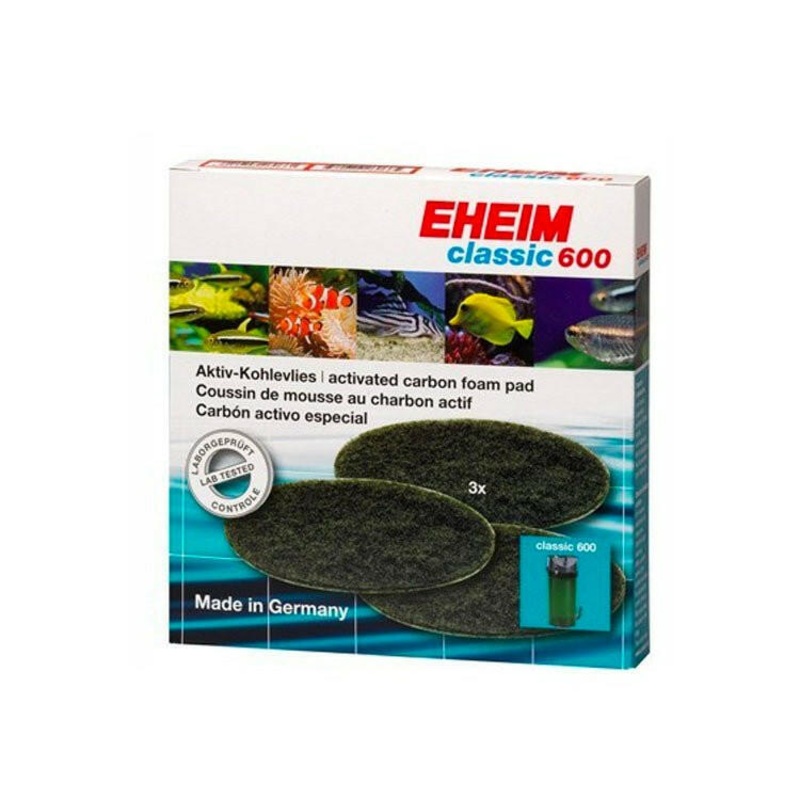 Eheim Classic 600 Carbon Pad (x3)