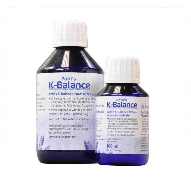 Korallen Zucht K-Balance Potassium mix concentrate 250ml