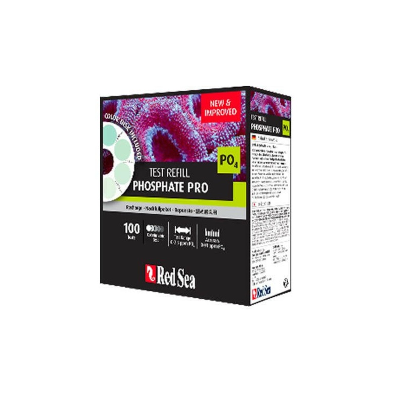 Red Sea Phosphate Pro Comparator Test Kit Refill (100 Tests)