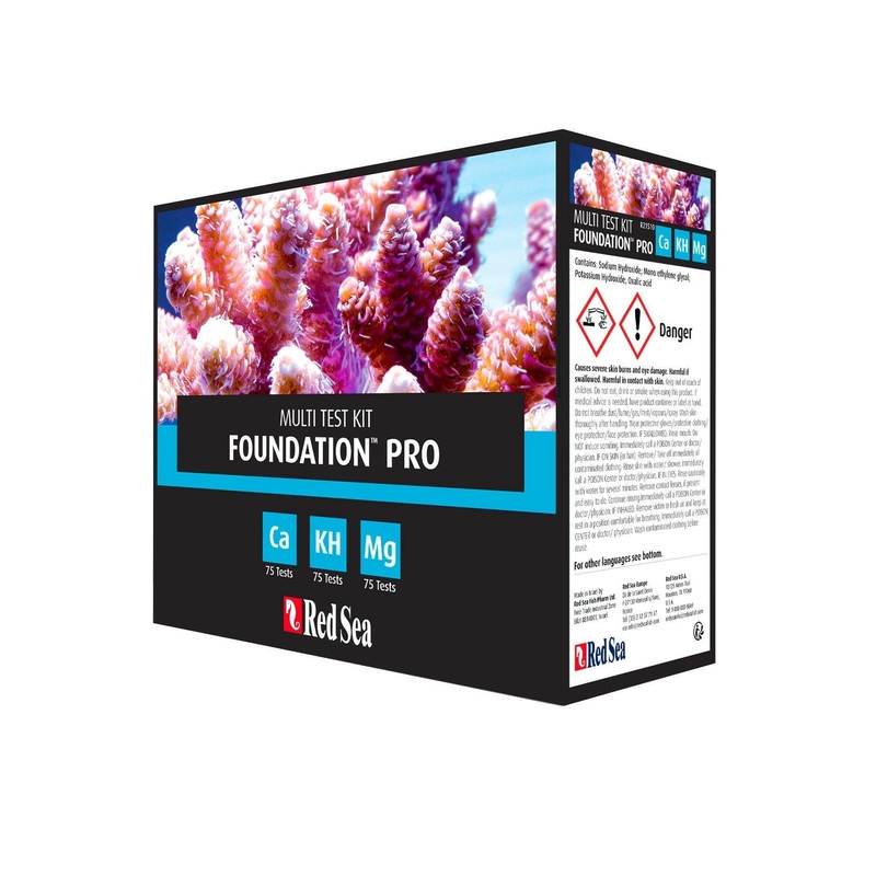 Red Sea Reef Foundation Complete Pro Test Kit