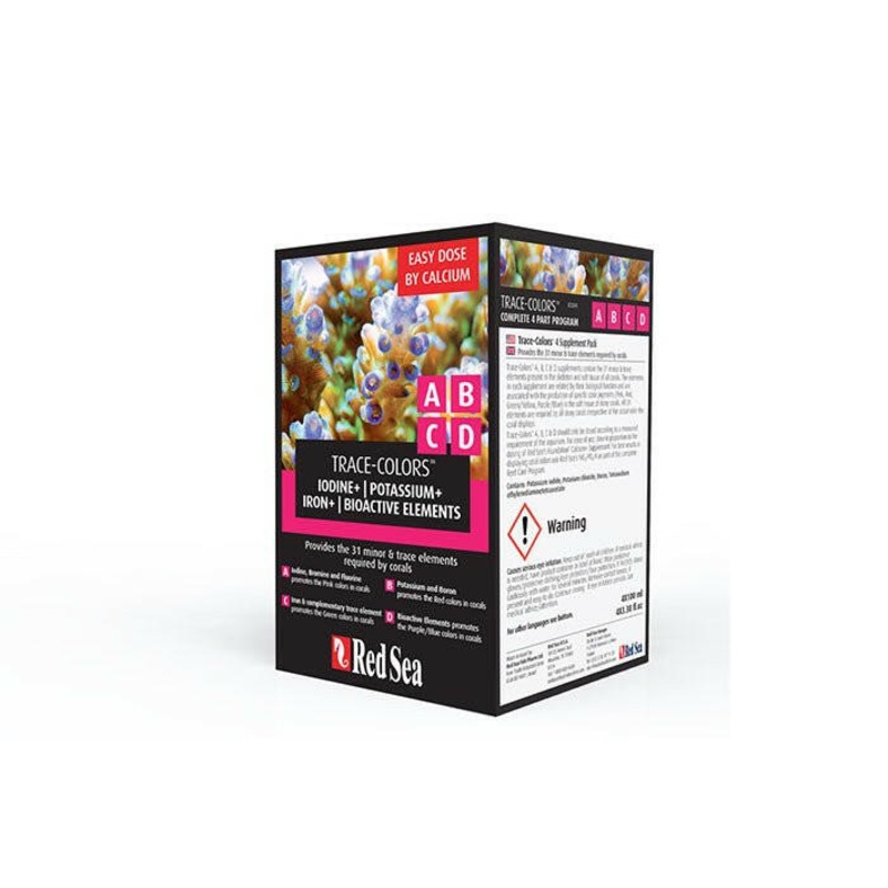 Red Sea Trace Colours ABCD - pack (4 * 100ml)