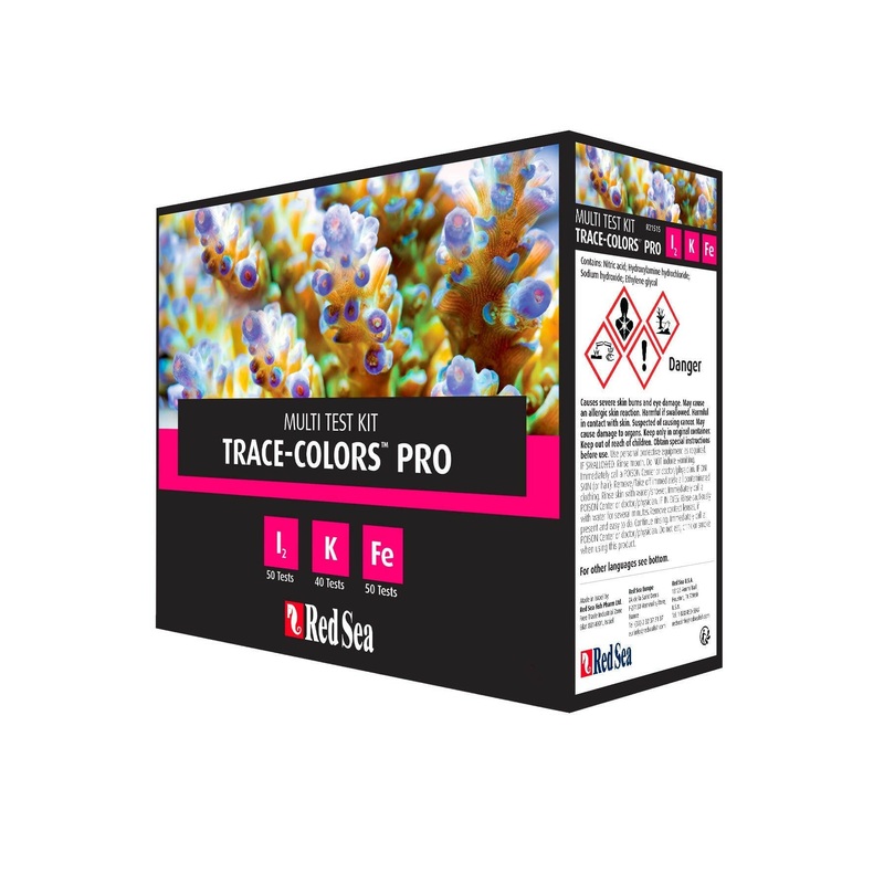 Red Sea Trace Colours Pro Test Kit