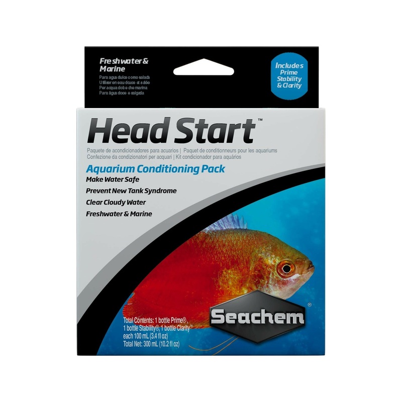 Seachem Headstart Water Conditioner Pack