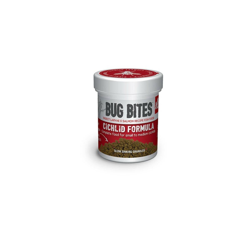 Fluval Bug Bites Cichlid Granule (Small/Medium) 45g