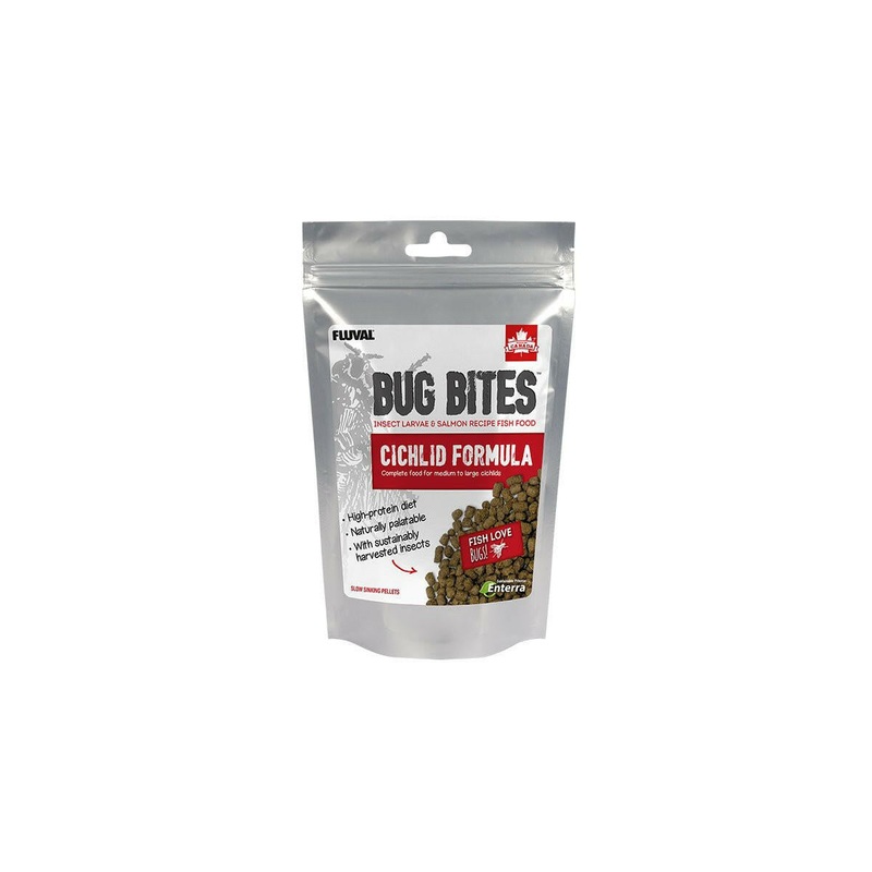 Fluval Bug Bites Cichlid Pellets (Medium/Large) 100g
