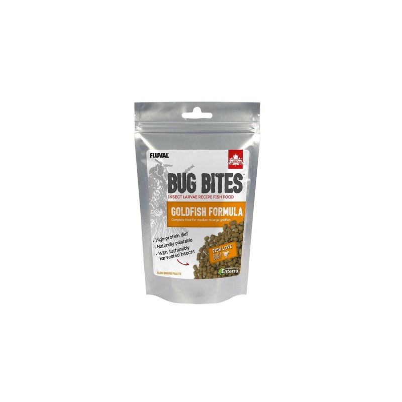 Fluval Bug Bites Goldfish Pellets (Medium/Large) 100g