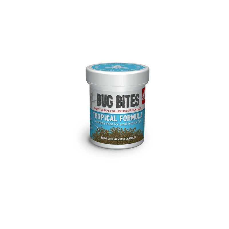 Fluval Bug Bites Tropical Micro Granule (Small/Medium) 45g