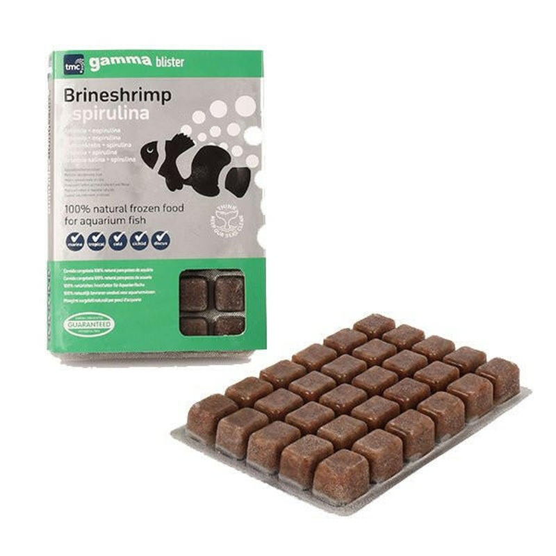 Gamma Brineshrimp with Spirulina Blister Pack 100g