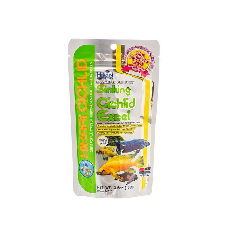 Hikari Sinking Cichlid Excel Mini Pellets 342g