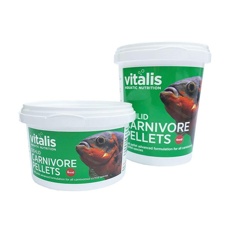 Vitalis Cichlid Carnivore Pellets 4mm 1.8KG