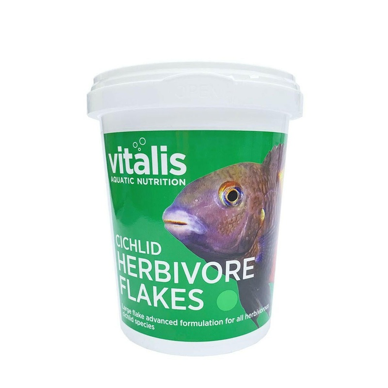 Vitalis Cichlid Herbivore Flakes 40g