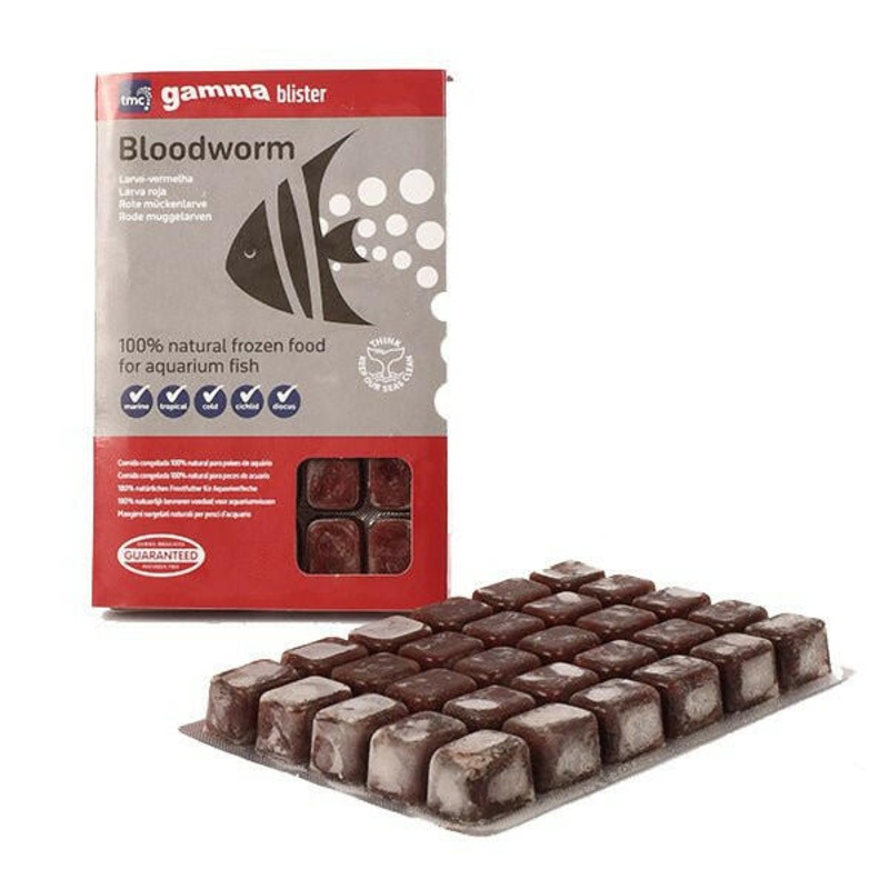 Gamma Bloodworm Blister Pack 100g