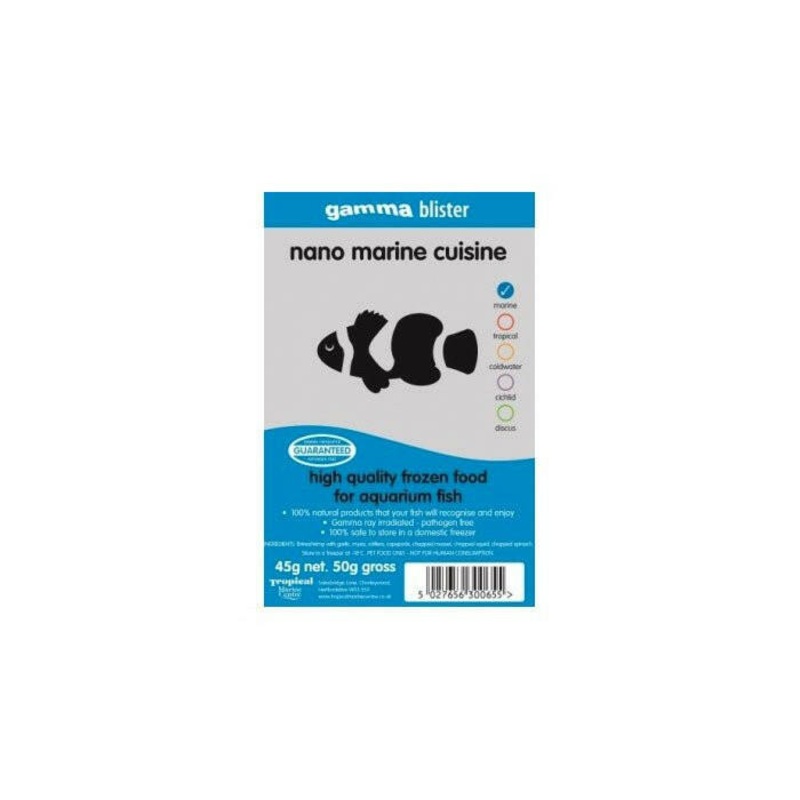 Gamma Nano Marine Cuisine Blister Pack 50g