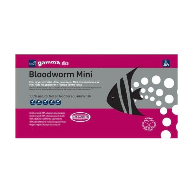 Gamma Slice Mini Bloodworm 250g