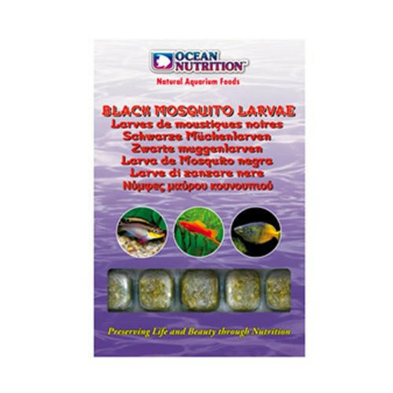 Ocean Nutrition Black Mosquito Larvae (100g) Blister pack