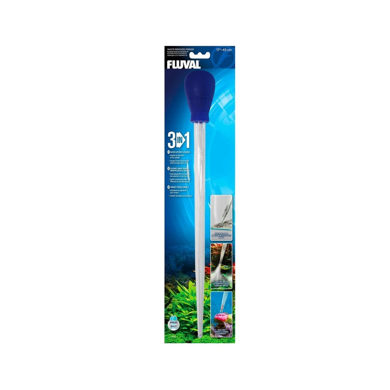 Fluval 3-in-1 Waste Remover/Feeder 43 cm