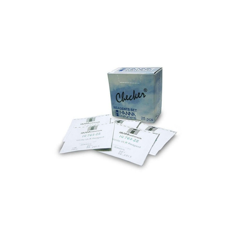 Hanna Instruments Nitrite Marine ULR Reagents 764-25 (Pack of 25)