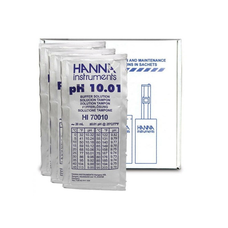 Hanna Instruments pH 10.01 Buffer Sachet 20ml