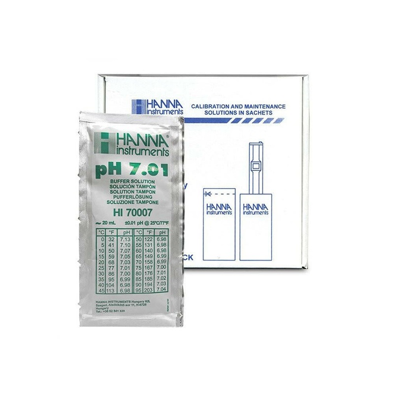 Hanna Instruments pH 7.01 Buffer Sachets 10 x 20ml