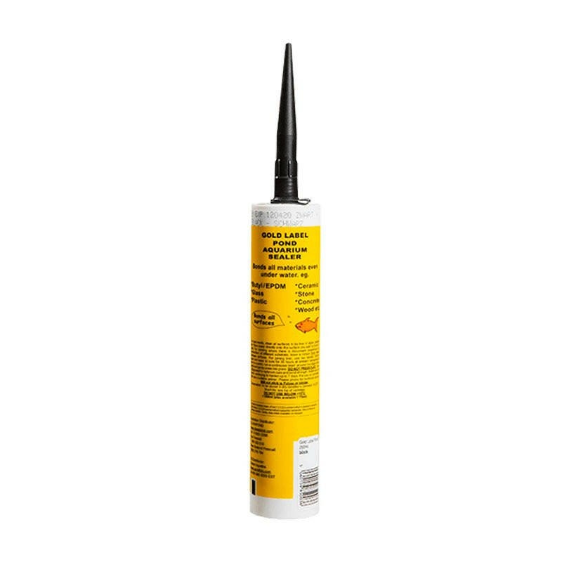 Hutton Aquatic Products Gold Label Pond and Aquarium Sealer - Black 290ml