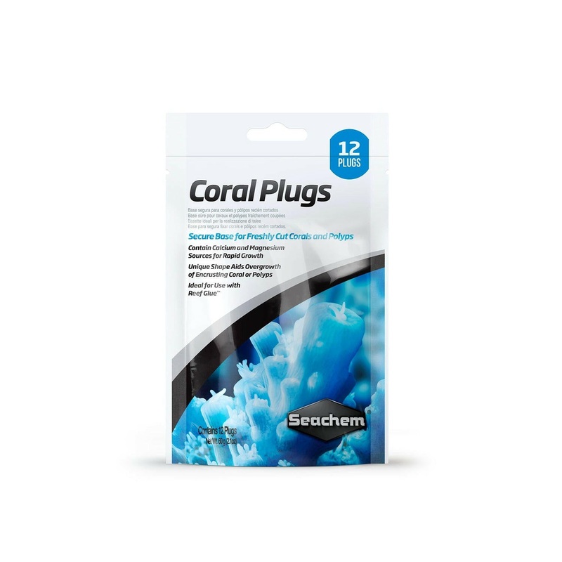 Seachem Coral Plugs - 12 Pieces
