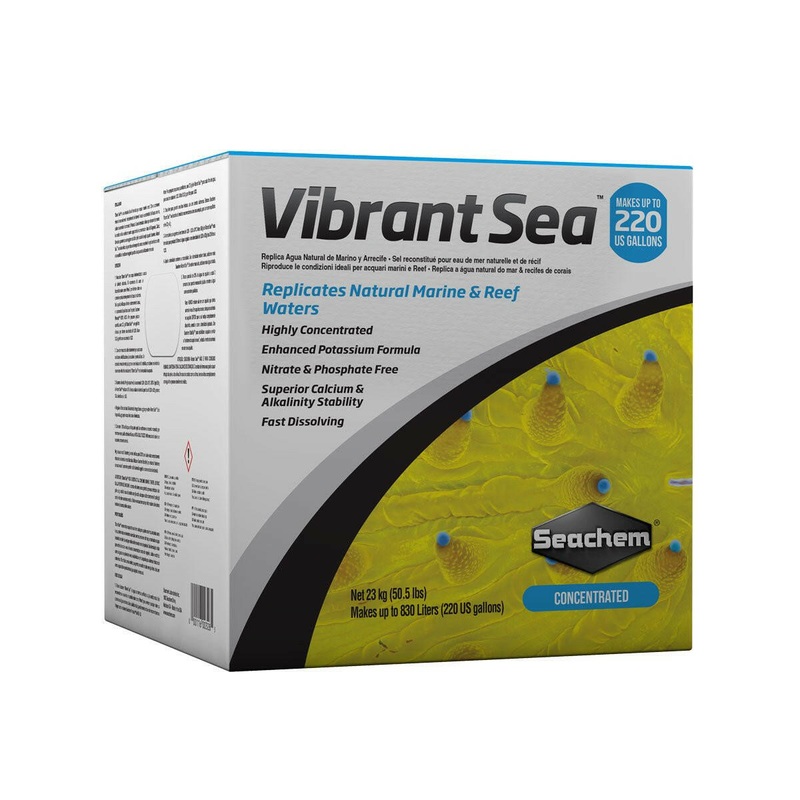 Seachem Vibrant Sea Salt 23kg  833L