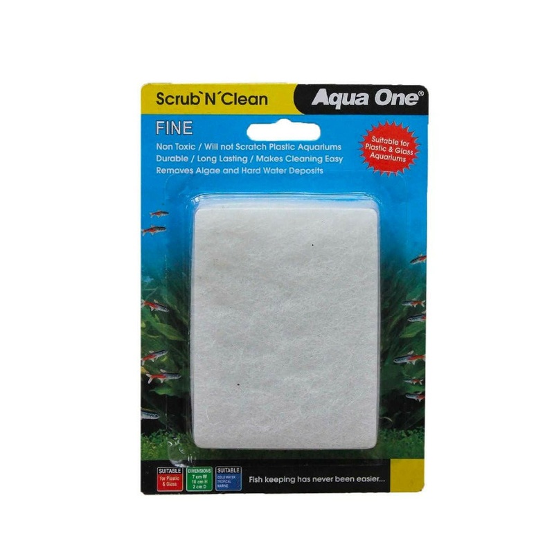 Aqua One Scrub and Clean Small Fine Pad