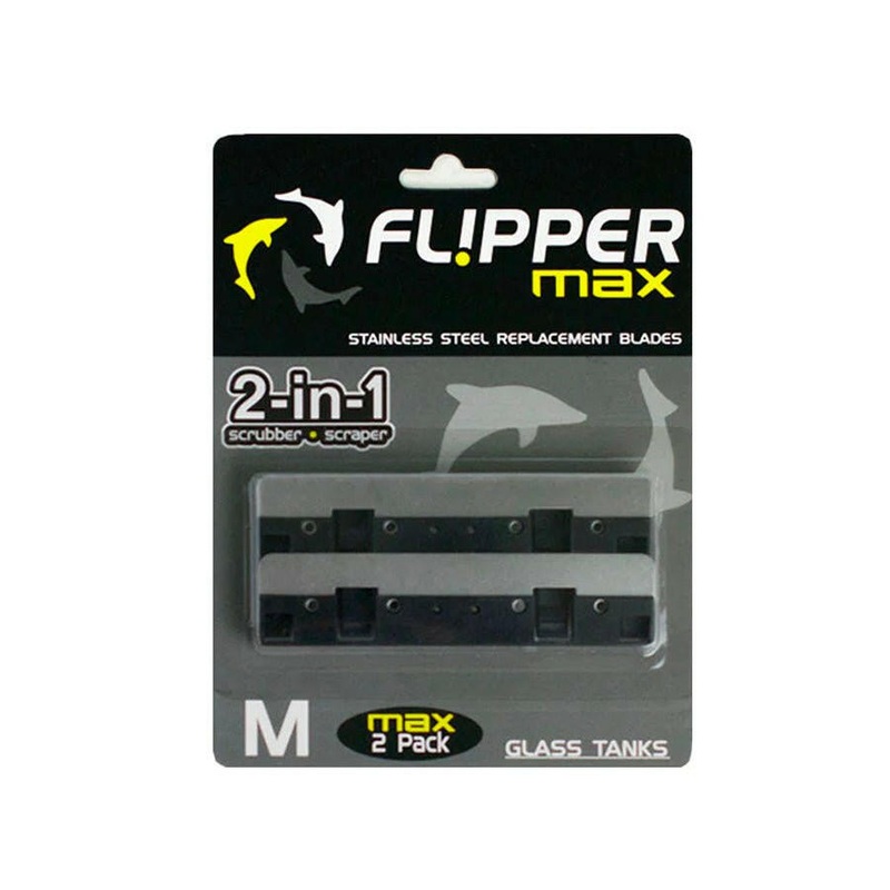 Flipper Max Replacement Stainless Steel Blades (x2)