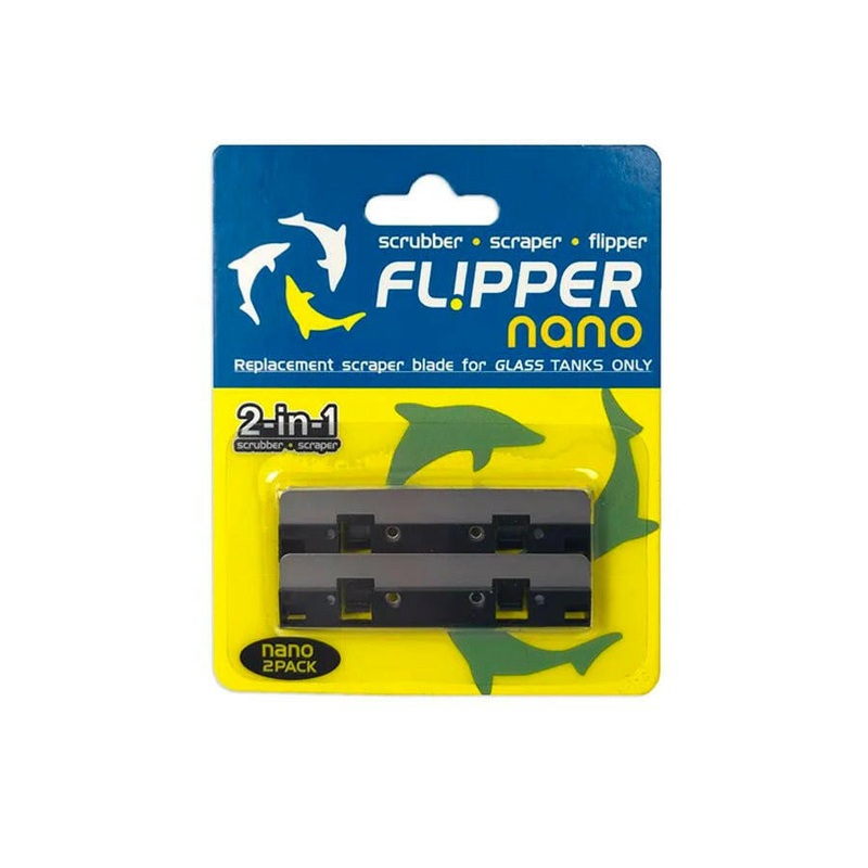 Flipper Nano Replacement Stainless Steel Blades (x2)