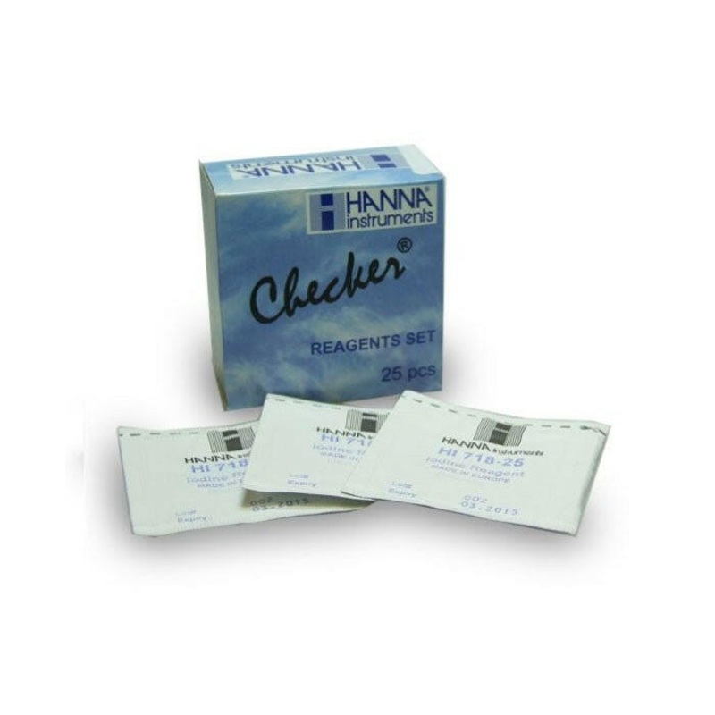 Hanna Instruments Iodine Reagent 718-25 (Pack of 25)