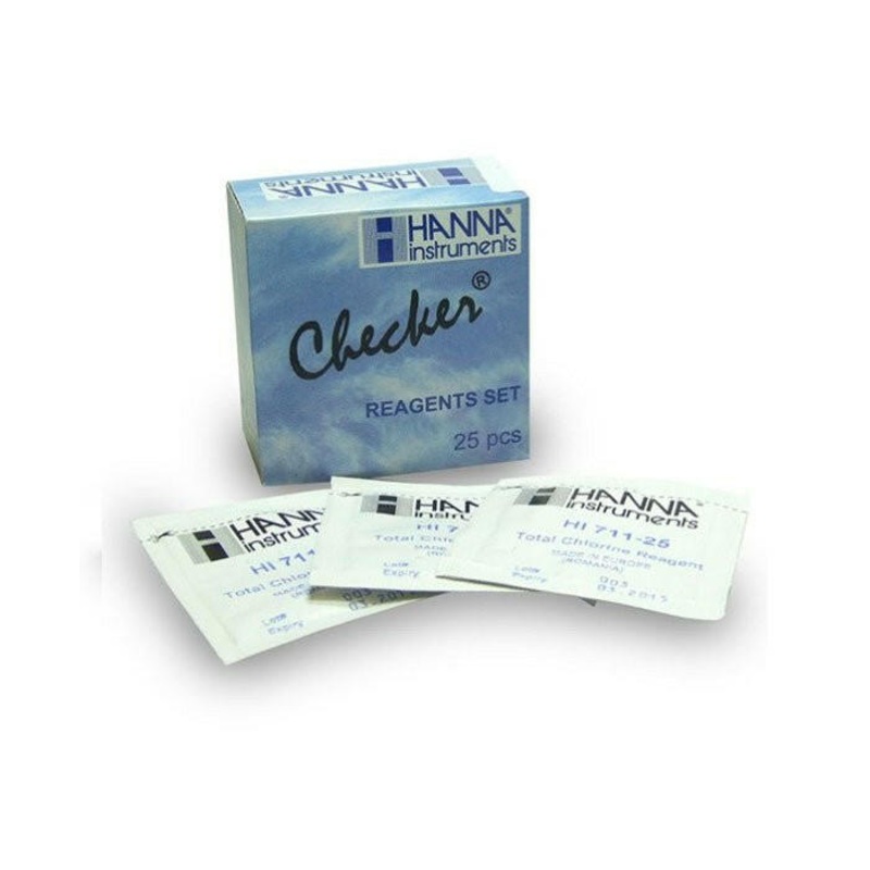 Hanna Instruments Total Chlorine Reagent 711-25 (Pack of 25)