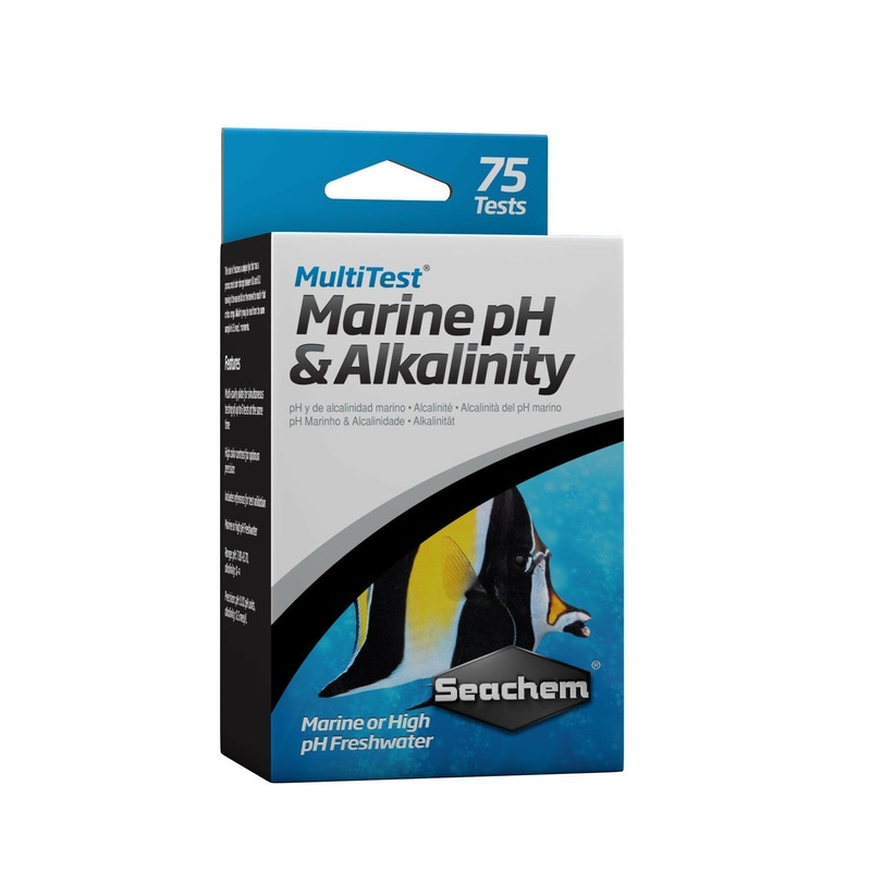 Seachem MultiTest Marine ph & Alkalinity Test Kit