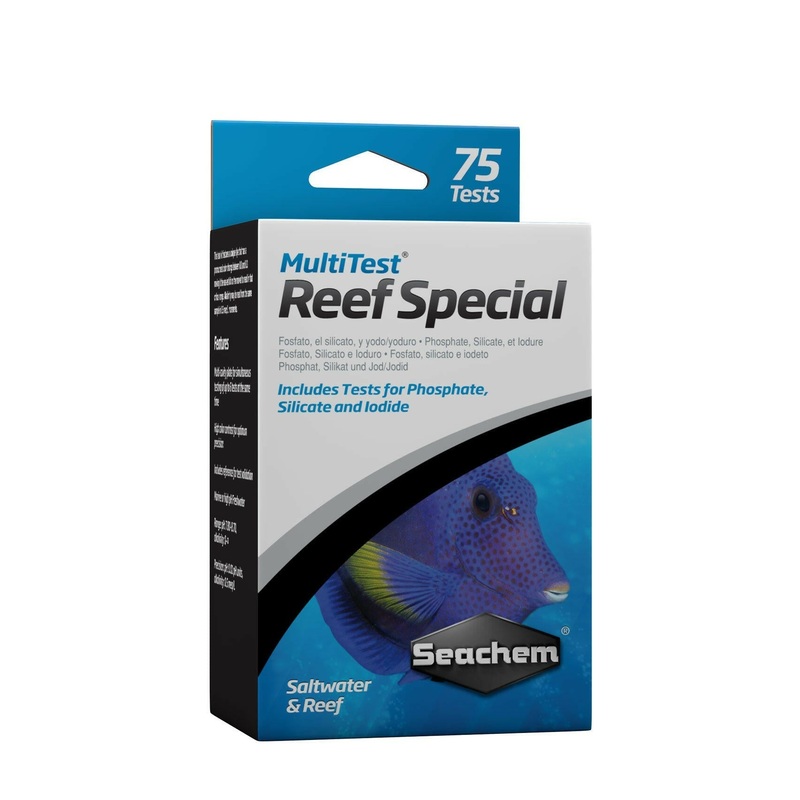 Seachem MultiTest Reef Special Test Kit (75 Tests)